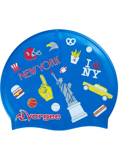 Vorgee Global Swim Cap - New York