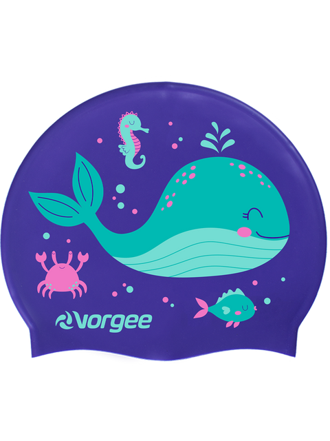Vorgee Junior Character Swim Cap - Whale