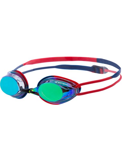 Vorgee Missile Goggles - Fuze Mirror/Navy/Red