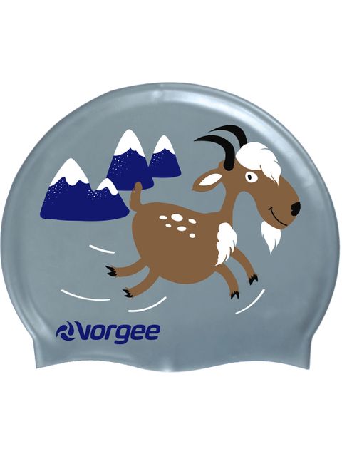 Vorgee Junior Character Swim Cap - Mountain Goat
