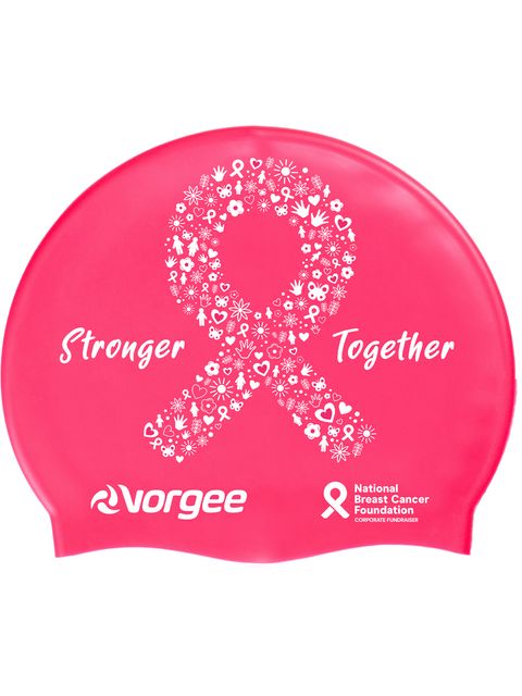 Vorgee NBCF Swim Cap - Stronger Together