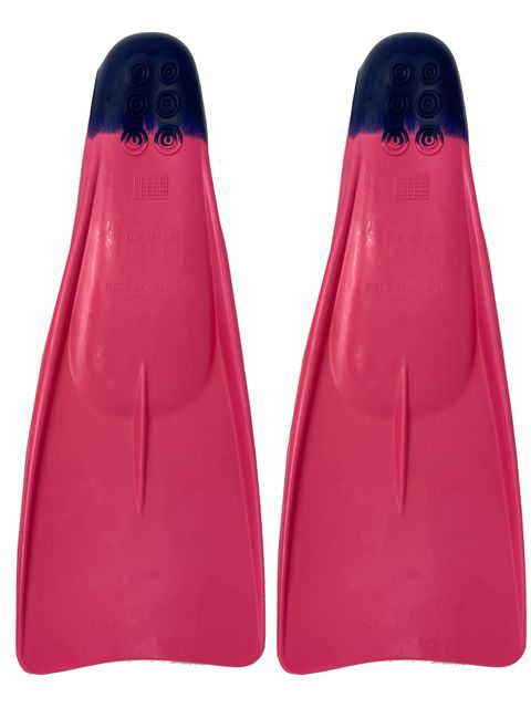 Vorgee Tech Long Blade Fins - Pink/Navy