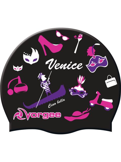Vorgee Venice Silicone Swim Cap