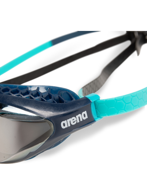 Arena Airspeed Goggles - Silver Mirror/Navy/Water