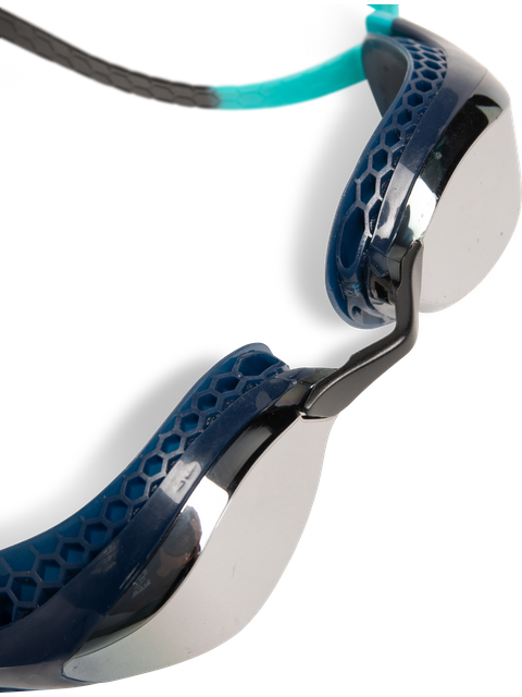 Arena Airspeed Goggles - Silver Mirror/Navy/Water