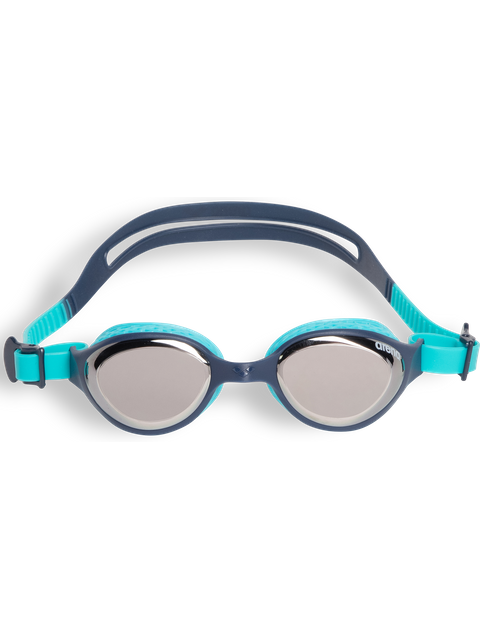 Arena Air Junior Goggles - Silver Mirror/Navy/Water