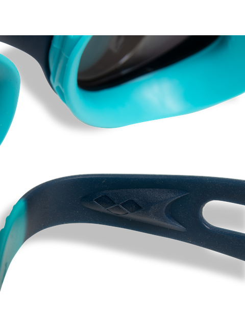 Arena Air Junior Goggles - Silver Mirror/Navy/Water