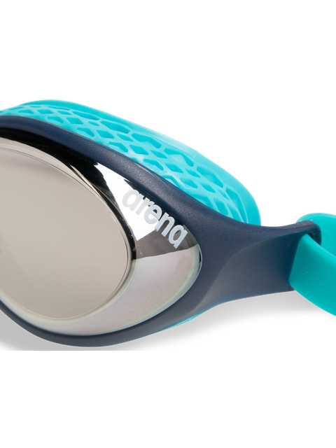Arena Air Junior Goggles - Silver Mirror/Navy/Water