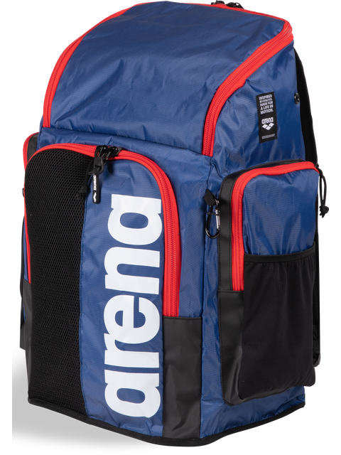 Arena Spiky 3 Backpack 45L - Navy/Red/White