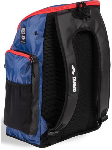 Arena Spiky 3 Backpack 45L - Navy/Red/White