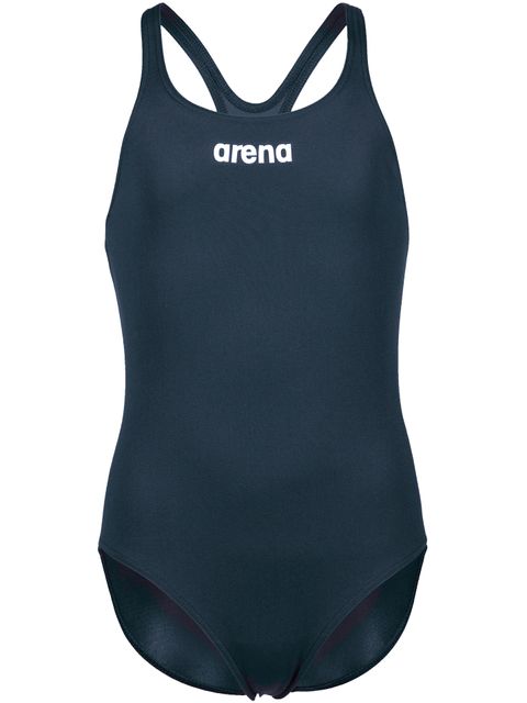 Arena Solid Swim Pro One Piece Girls - Navy/White