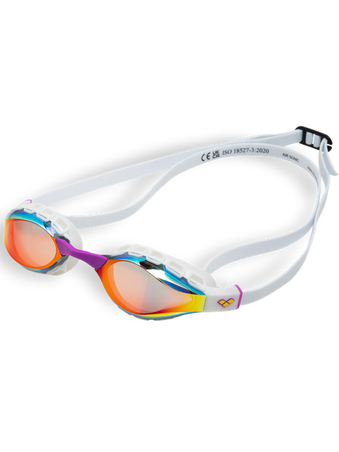 Arena Air Sonic Goggles - Gold Mirror/White