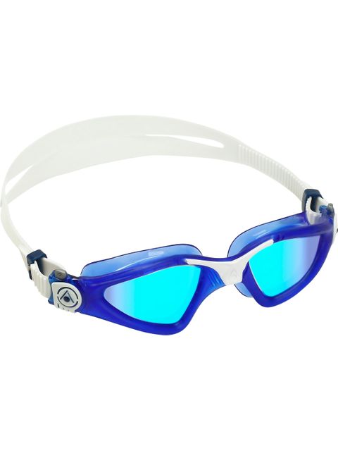 Aqua Sphere Kayenne Goggles - Blue Titanium Mirror/Dark Blue/White
