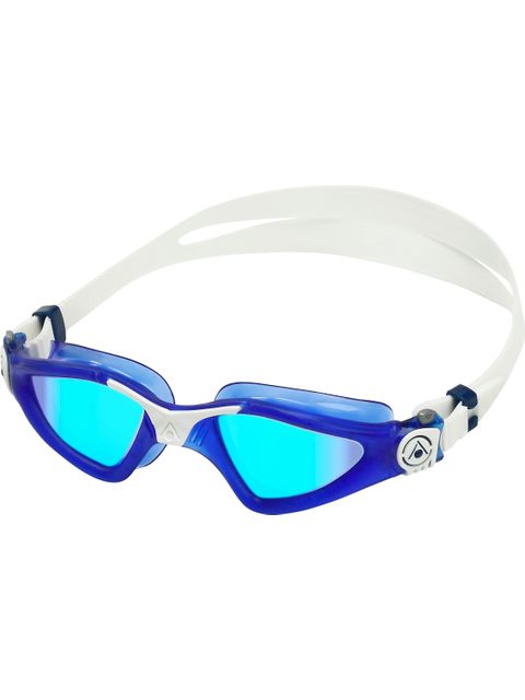 Aqua Sphere Kayenne Goggles - Blue Titanium Mirror/Dark Blue/White