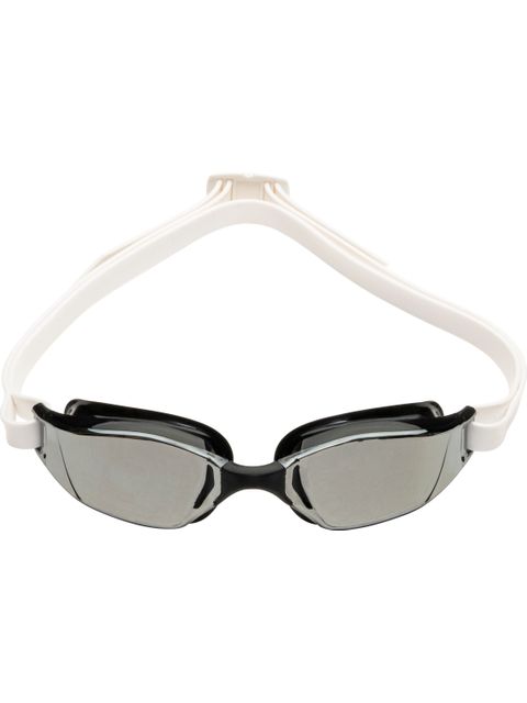 Aqua Sphere Xceed Goggles - Silver Titanium Mirror/Black/White