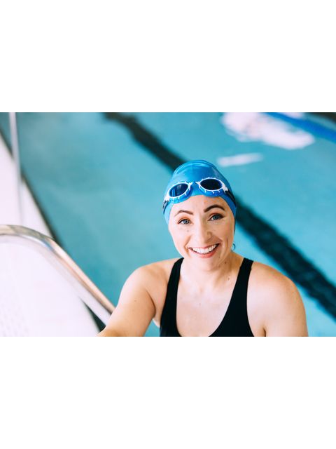 Zoggs Predator Goggles Small Fit - Tint Smoke/Blue/White