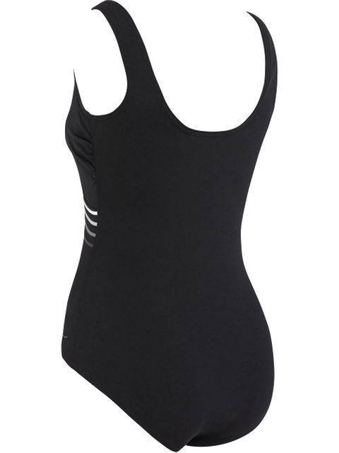 Zoggs Suffolk Concealed Underwire One Piece - Grey/White