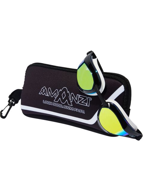 AMANZI Dominate Goggles - Prismatic Mirror/Black/White