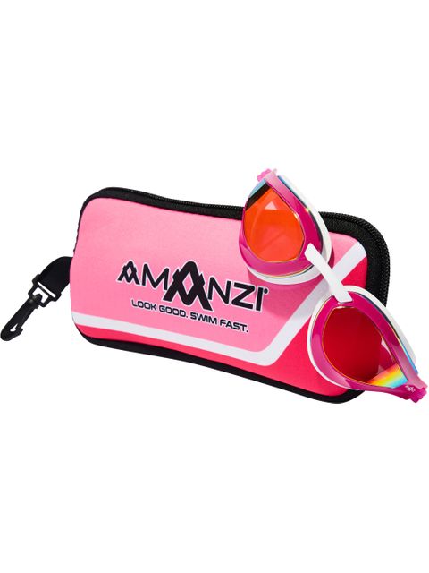 AMANZI Dominate Goggles - Sunset Mirror/Pink/White