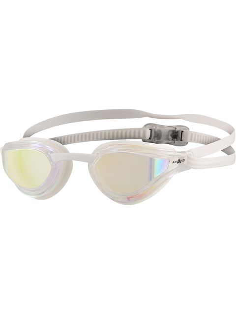 AMANZI Dominate Goggles - Pearl Mirror/Clear/White