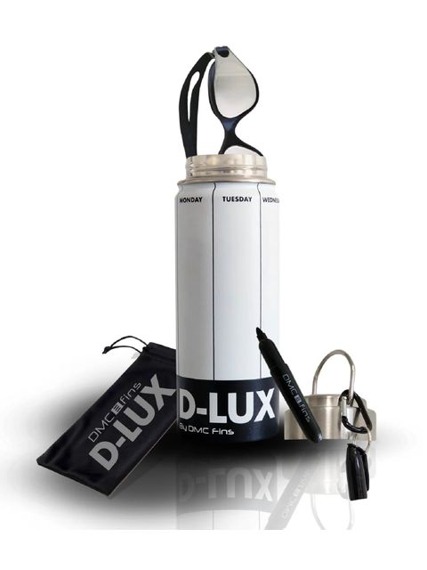 DMC Fins D-LUX Goggles - Clear/White