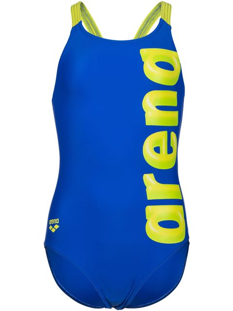 Arena V-Back One Piece - Graphic Blue/Yellow