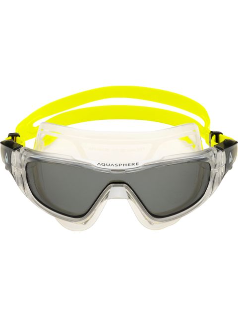 Aqua Sphere Vista Pro Swim Mask - Smoke/Clear/Yellow