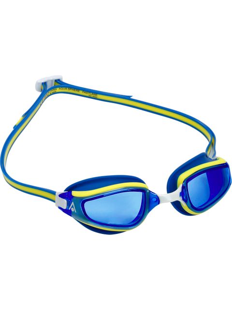 Aqua Sphere Fastlane Goggles - Blue Tint/Blue/Yellow
