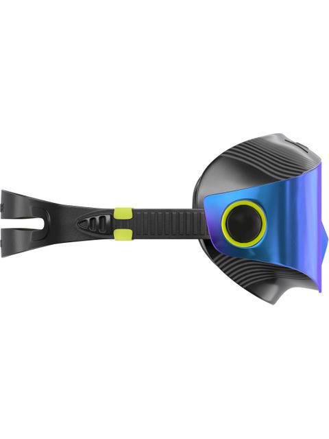 Aqua Sphere Defy Ultra Swim Mask - Indigo Titanium Mirror/Black/Yellow