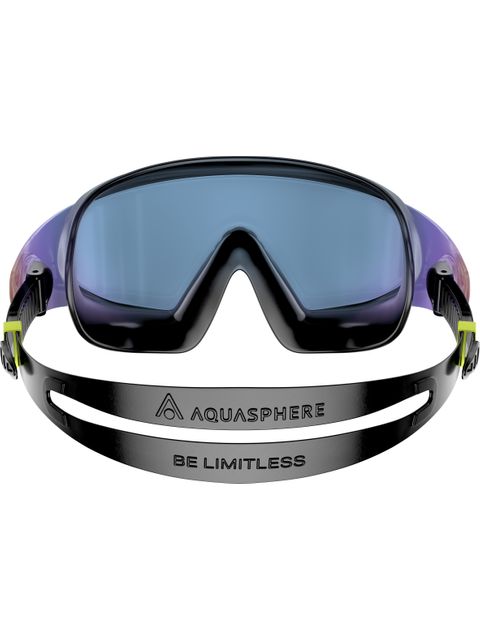 Aqua Sphere Defy Ultra Swim Mask - Yellow Titanium Mirror/Black/Yellow