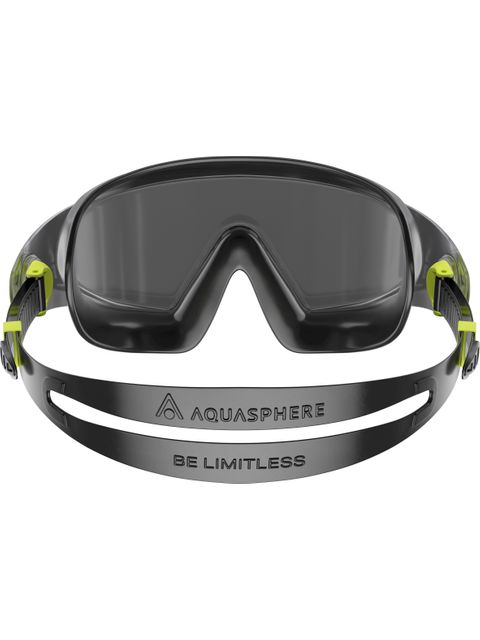 Aqua Sphere Defy Ultra Swim Mask - Smoke/Black/Yellow