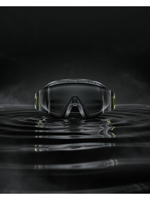 Aqua Sphere Defy Ultra Swim Mask - Smoke/Black/Yellow