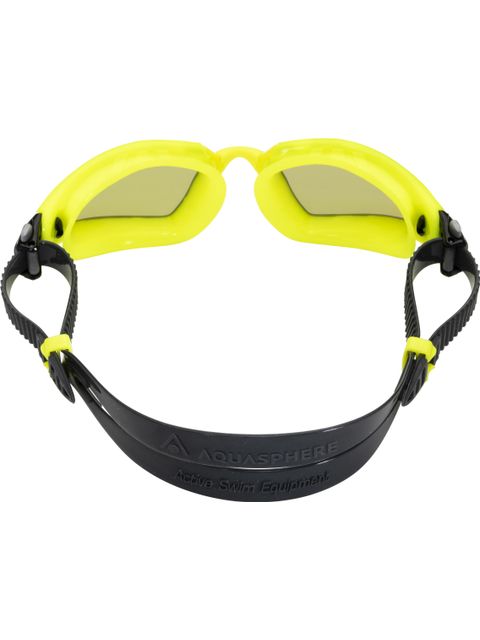 Aqua Sphere Kayenne Pro Goggles - Titanium Yellow Mirror/Yellow/Yellow