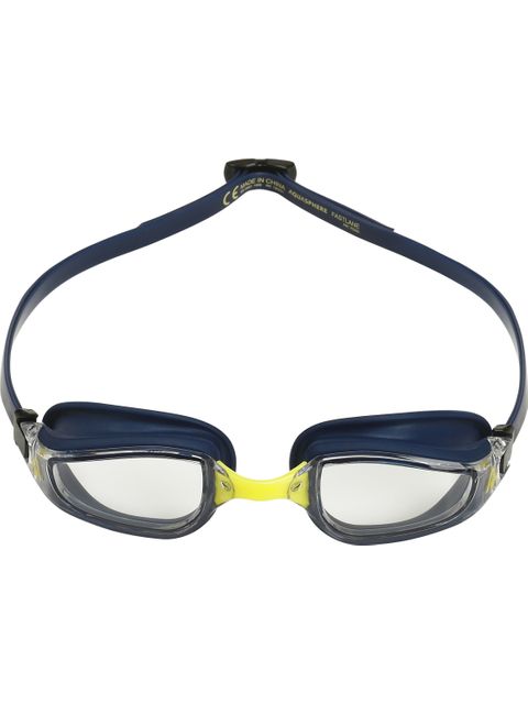 Aqua Sphere Fastlane Goggles - Clear/Navy/Yellow