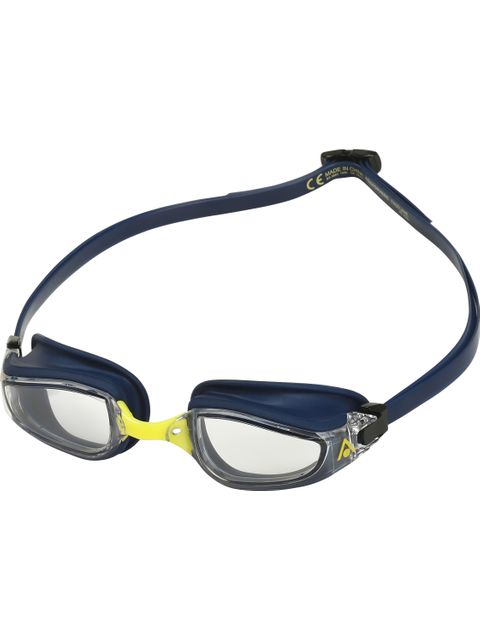Aqua Sphere Fastlane Goggles - Clear/Navy/Yellow
