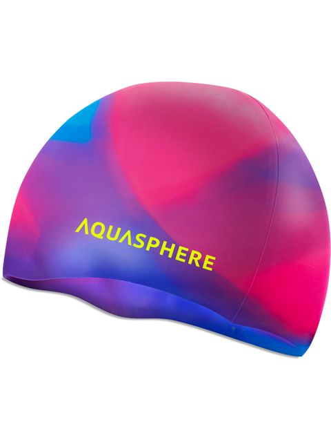 Aqua Sphere Plain Swim Cap - Multi/Yellow