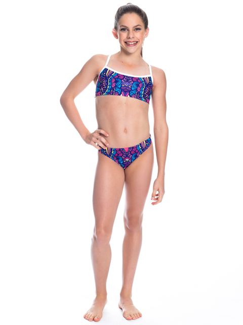 Zealous La La Loopy Girls Sports Bikini