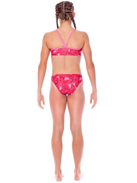 Zealous Heartfelt Girls Sports Bikini Set