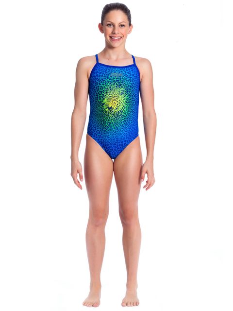Zealous Forever Fierce Girls One Piece Full Front