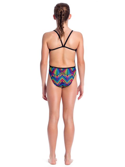 Zealous Labyrinth Girls One Piece Full Back