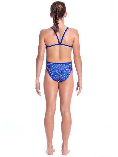 Zealous Primal Instinct Girls One Piece Full Back