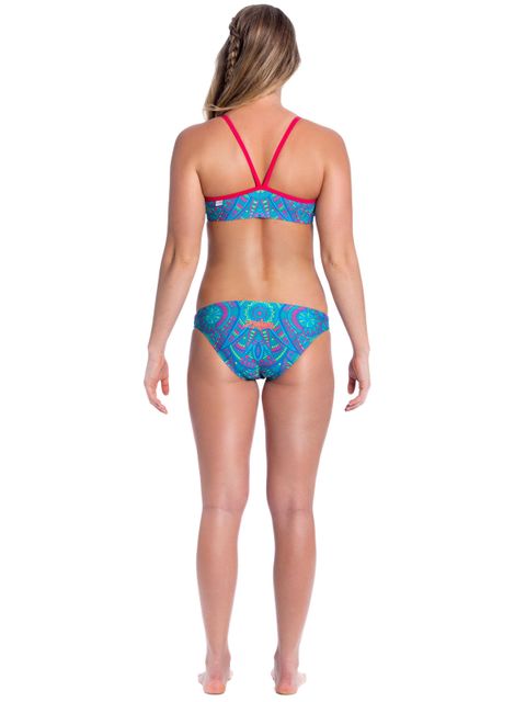 Zealous Tribal Soul Womens Sports Bikini Full Back