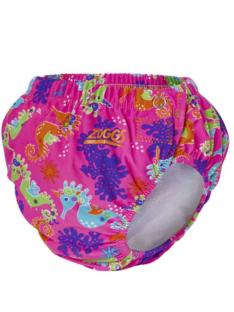 Zoggs  Sea Unicorn Pink Adjustable Swim Nappy