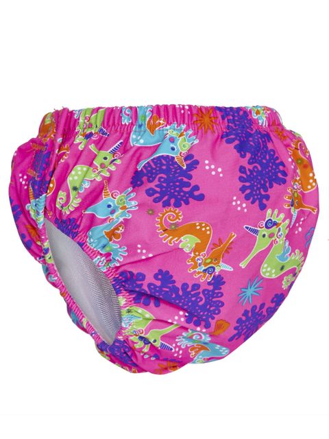 Zoggs  Sea Unicorn Pink Adjustable Swim Nappy