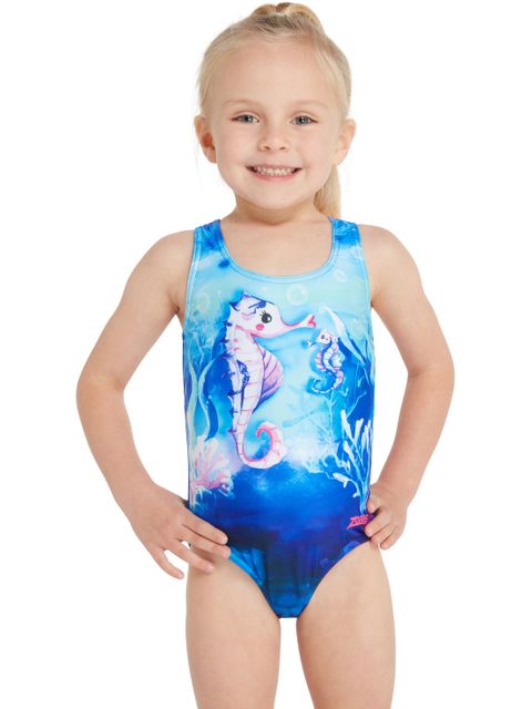 Zoggs Actionback One Piece - Sea Horse