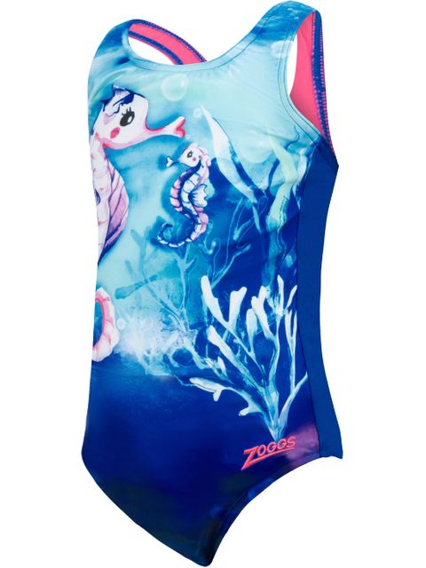 Zoggs Actionback One Piece - Sea Horse