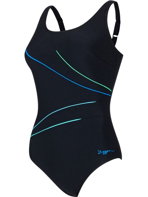 Zoggs Adjustable Macmaster Scoopback One Piece - Mystic