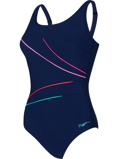 Zoggs Adjustable Macmaster Scoopback One Piece - Paradiso