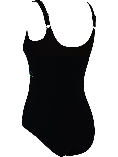 Zoggs Adjustable Macmaster Scoopback One Piece - Prism Geo