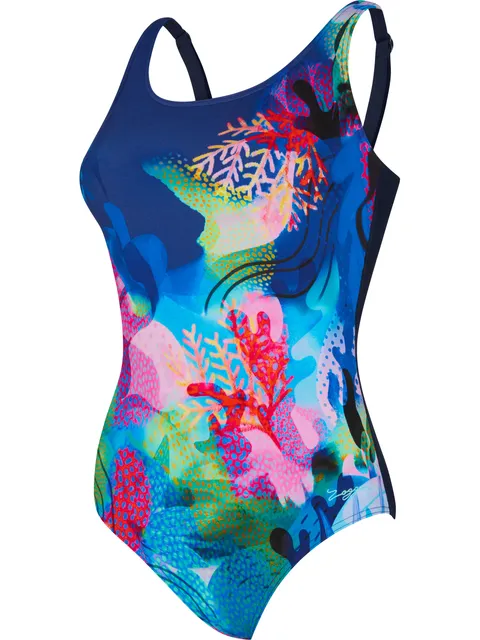 Zoggs Adjustable Scoopback One Piece - Atlantis